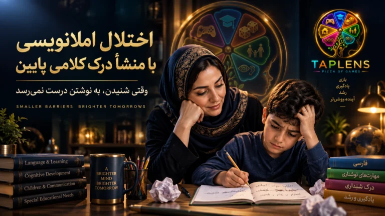 اختلال املانویسی در کودک با منشأ درک کلامی پایین